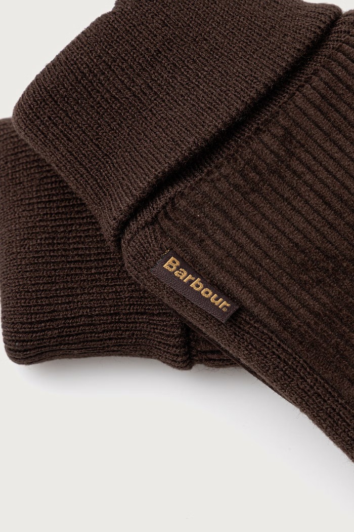 Barbour Rękawiczki męskie MGL0151 brązowy AW26