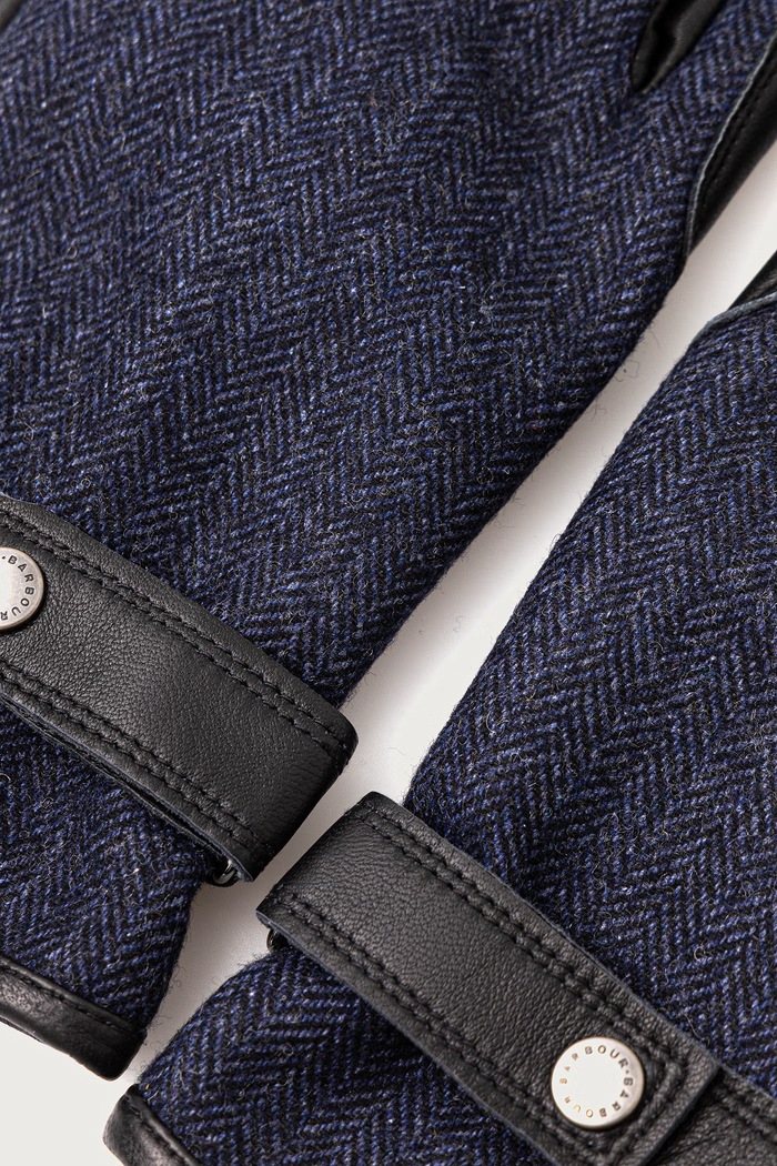 Barbour Rękawiczki męskie MGL0150 granatowy AW26