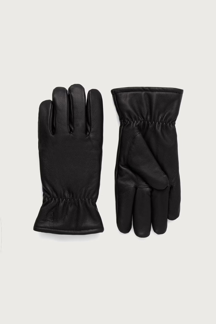 Carhartt WIP Fonda Gloves rękawiczki skórzane męskie czarny I030900