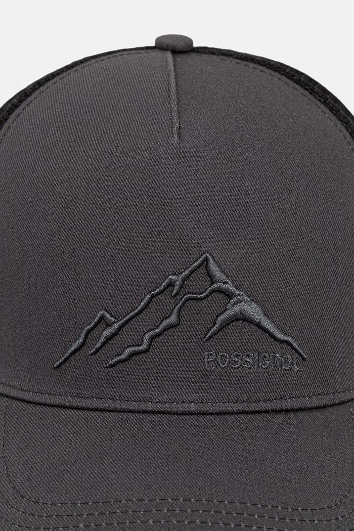 Rossignol czapka z daszkiem trucker męska RLNMH08 szary AW26