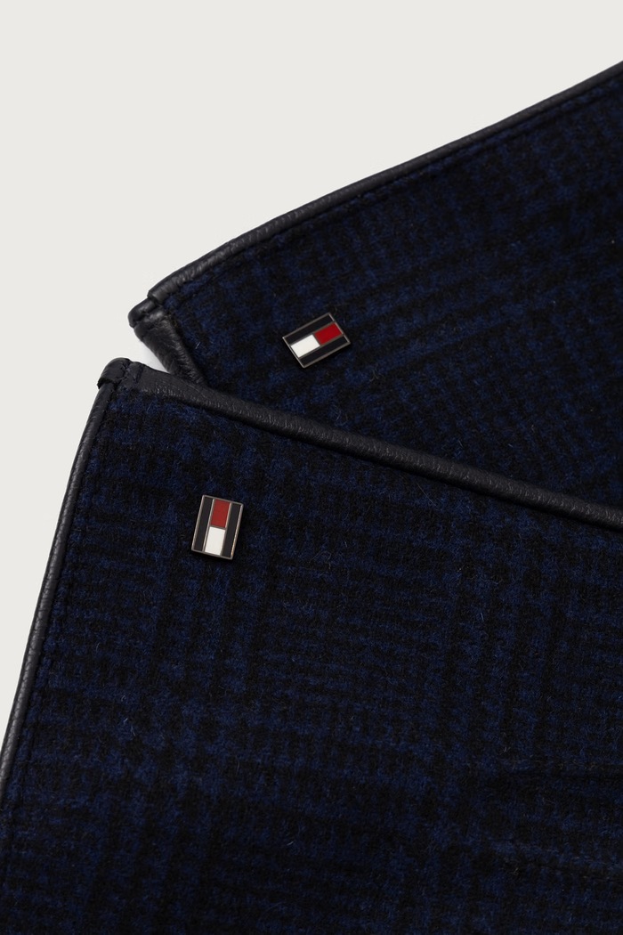 Tommy Hilfiger Γάντια ανδρικά από πρόσμιξη μαλλιού AM0AM14520 σκούρο μπλε AW26