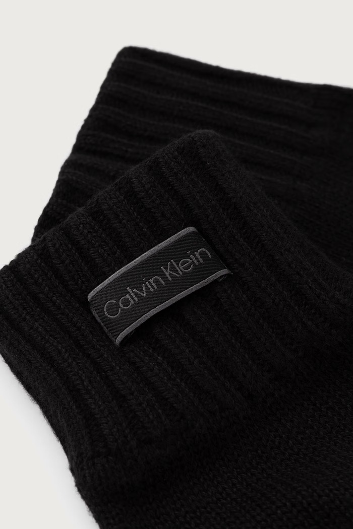 Calvin Klein rękawiczki męskie LV04D8105G czarny AW26