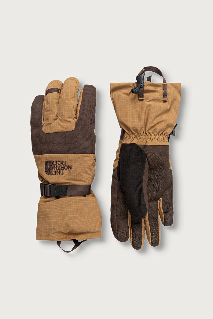 The North Face Skijaške rukavice za muškarce MONTANA smeđa NF0A8GDAT2S1