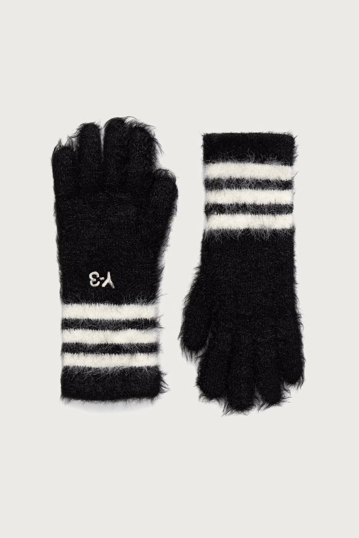 Y-3 3S GLOVES rękawiczki czarny KV2909