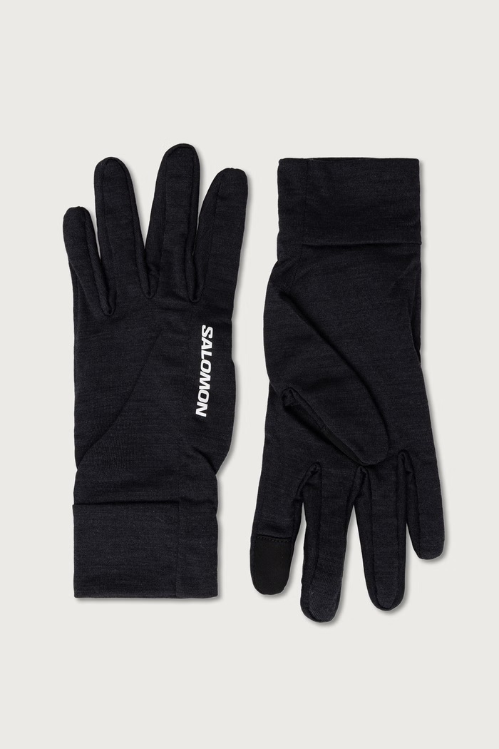Salomon Rękawiczki do biegania z wełną czarny LC2952500