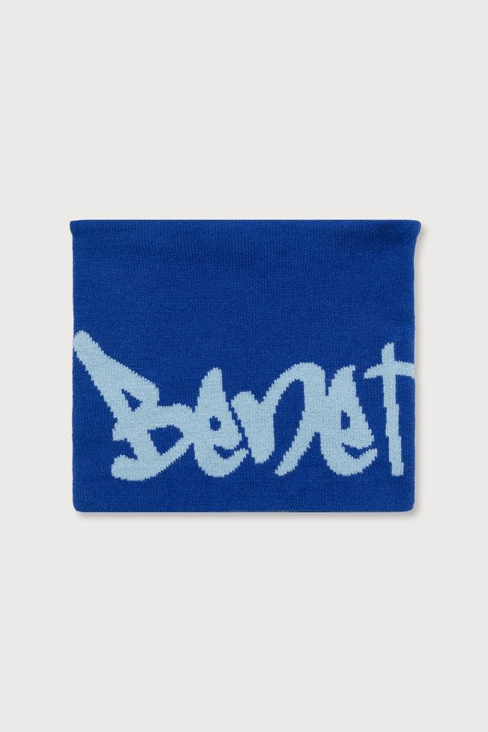 United Colors of Benetton Komínový šál detský modrá 19TDHU007.P.Reproposal