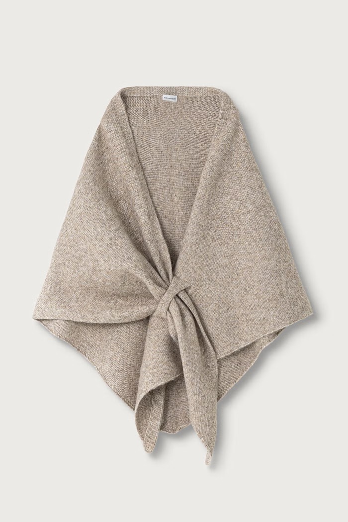 Pedro del Hierro Szalik damski 4964488 beżowy AW26