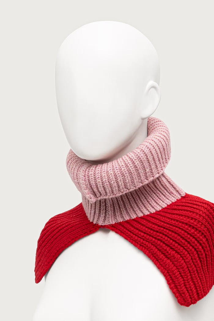 Cloimh Λαιμός γυναικείος μάλλινος FW26.WFNW κόκκινο AW26