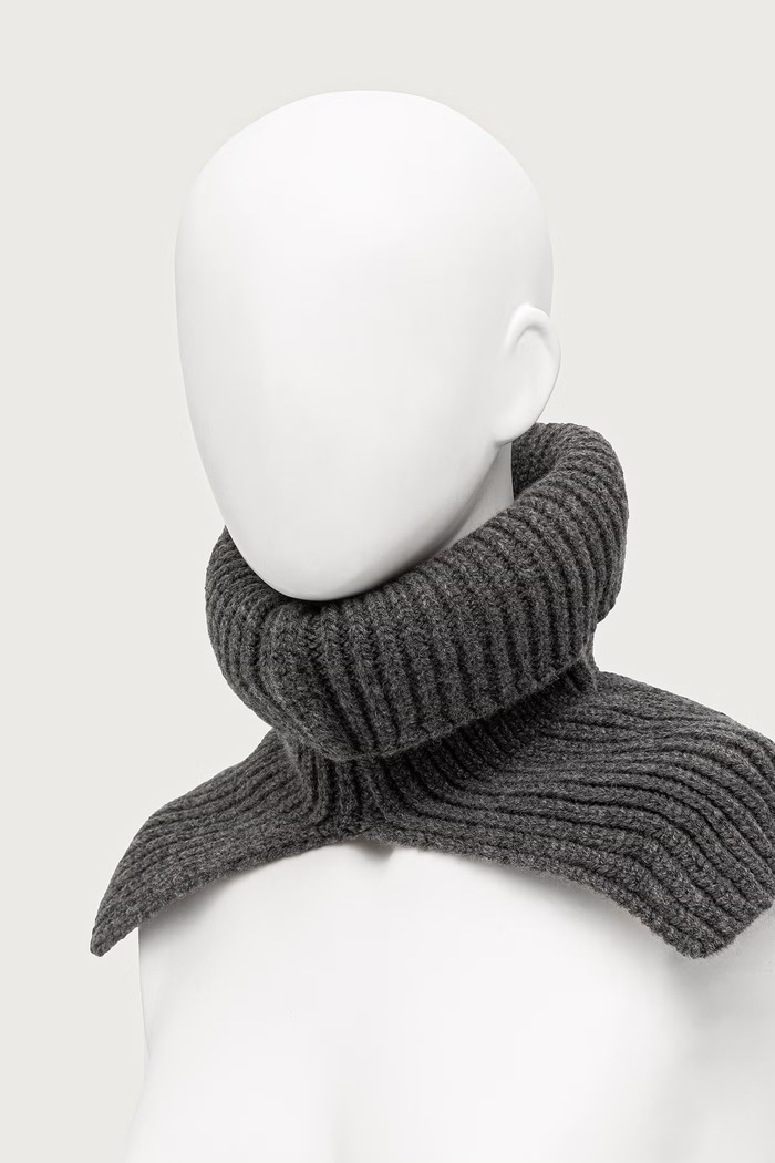 Cloimh Komin damski wełniany FW26.WFNW szary AW26