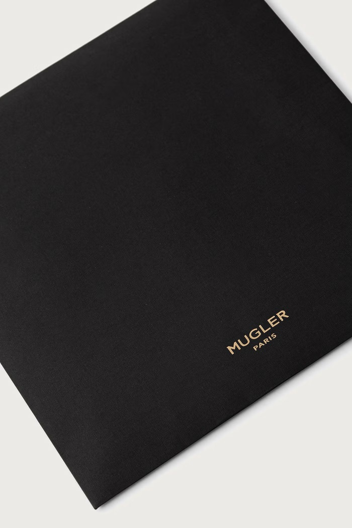 Apaszka jedwabna damska MUGLER 26F10AC01033007 szary