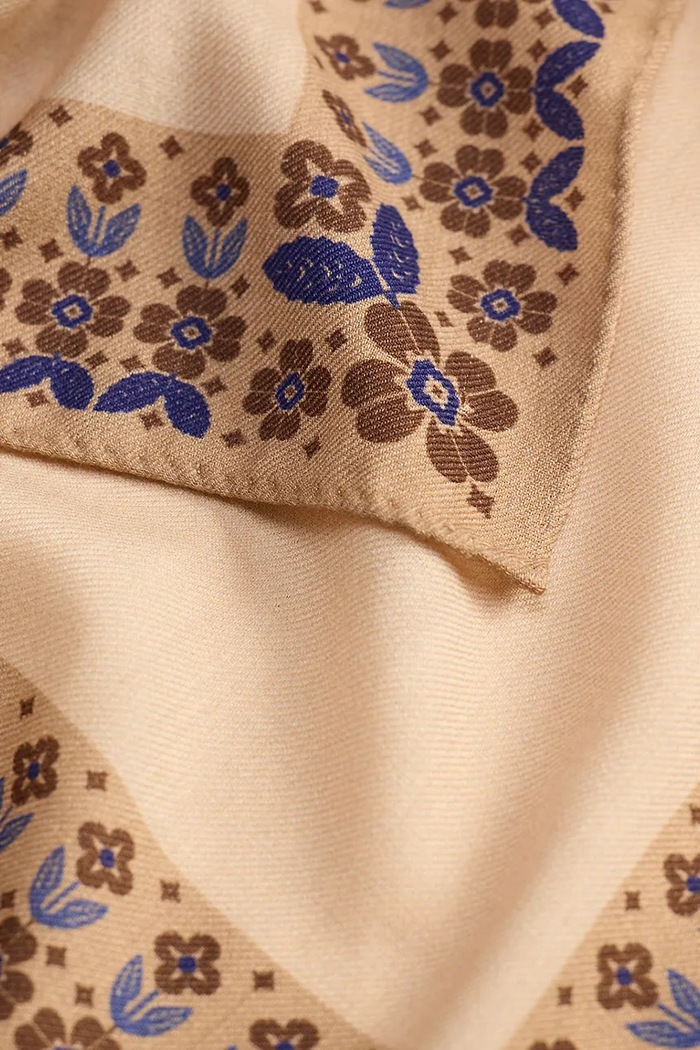 Akcesoria Polo Ralph Lauren Chusta damska wełniana 455P23872 beżowy