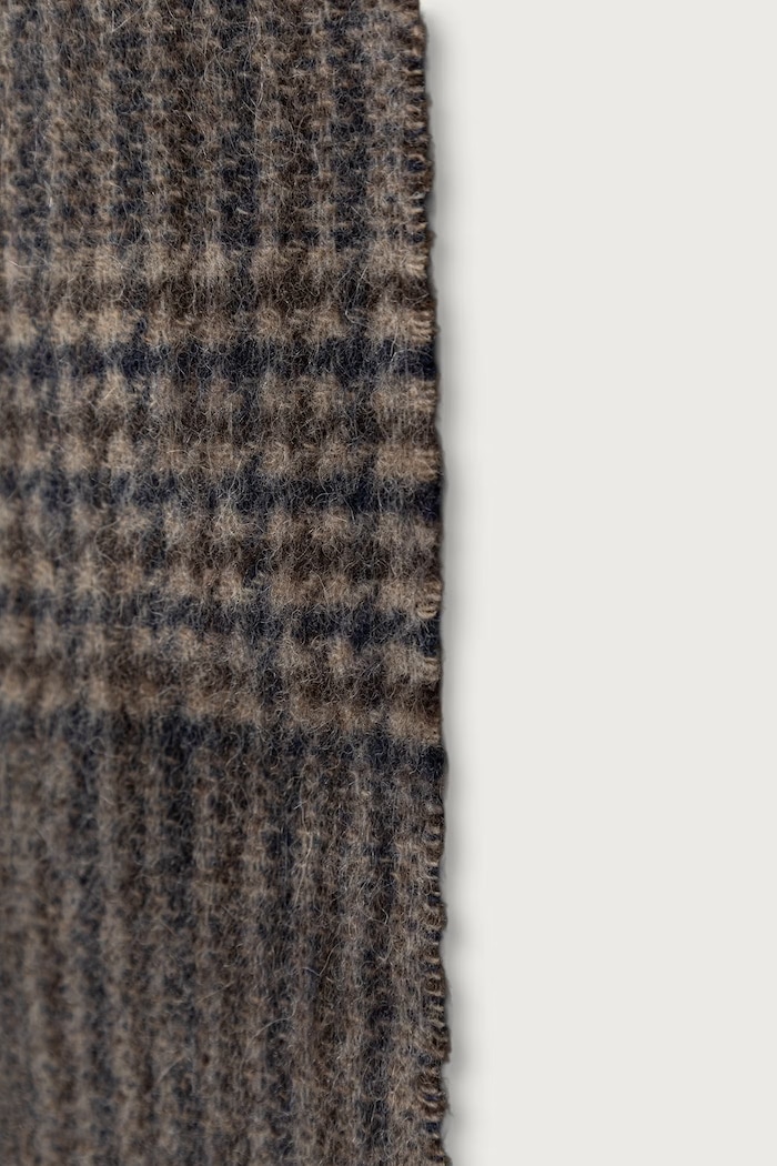 Barbour Szalik damski wełniany LSC0503 brązowy AW26