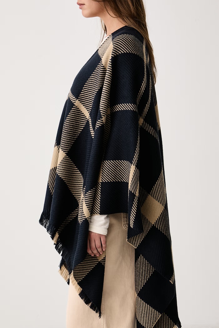 Poncho damskie Barbour LSC0501 beżowy