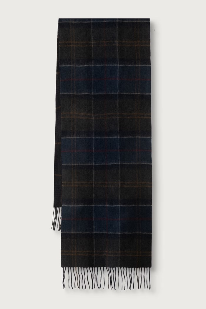 Barbour Szalik damski wełniany multicolor LSC0496