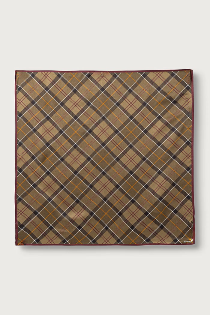 Barbour Apaszka damska LSC0490 zielony AW26