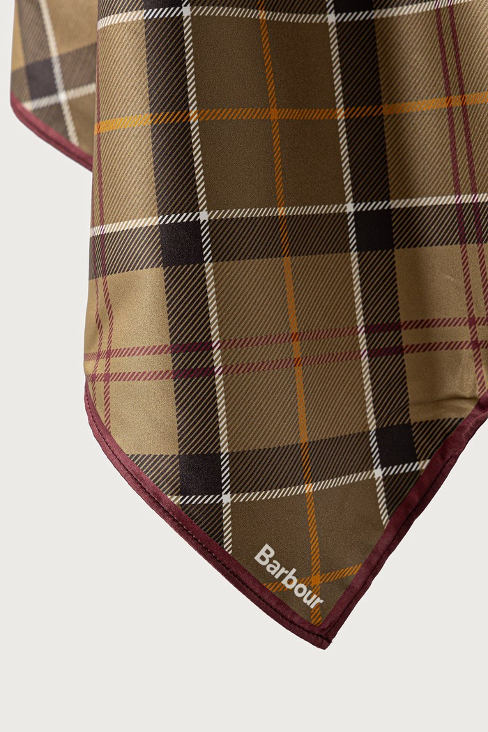 Akcesoria Barbour Apaszka damska LSC0490 zielony