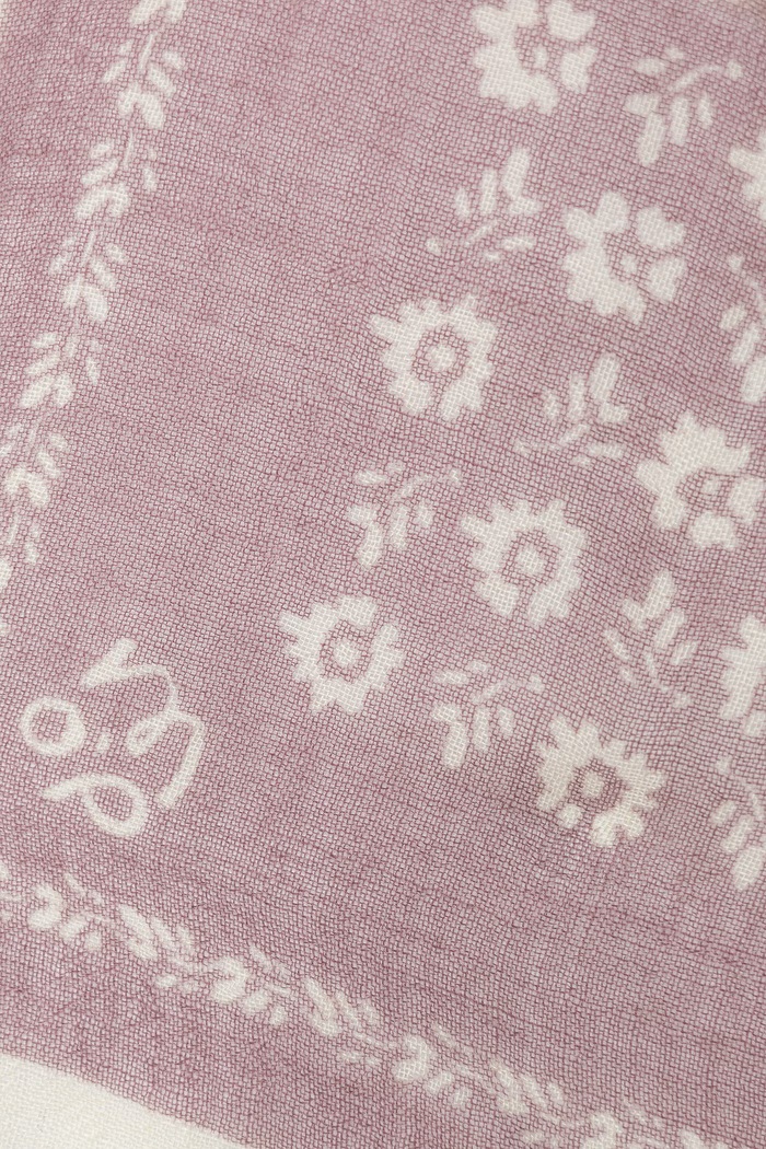Marc O'Polo Apaszka damska wełniana 5000016074 różowy AW26