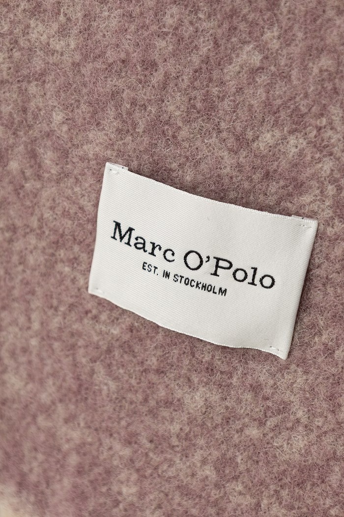 Marc O'Polo Szalik damski z wełną 5000016070 różowy AW26
