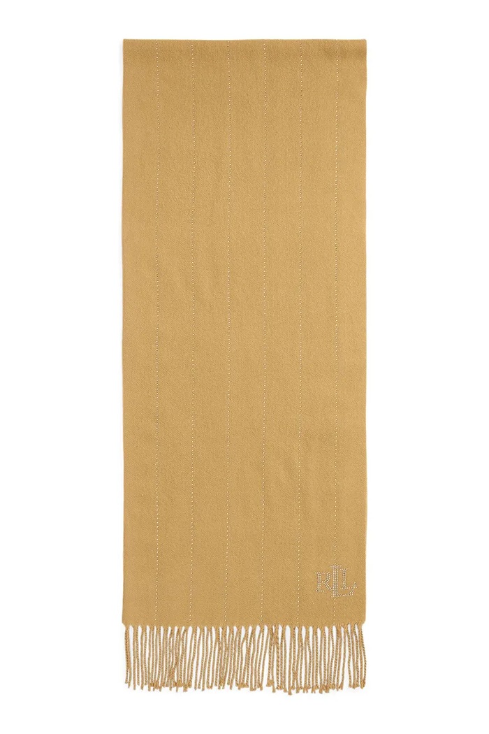 Lauren Ralph Lauren Női sál gyapjú hozzáadásával 454P04453 barna AW26
