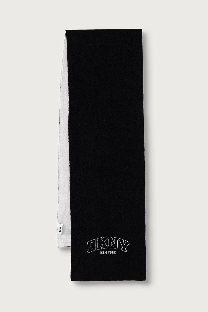 DKNY Szalik damski biały D6KS1864