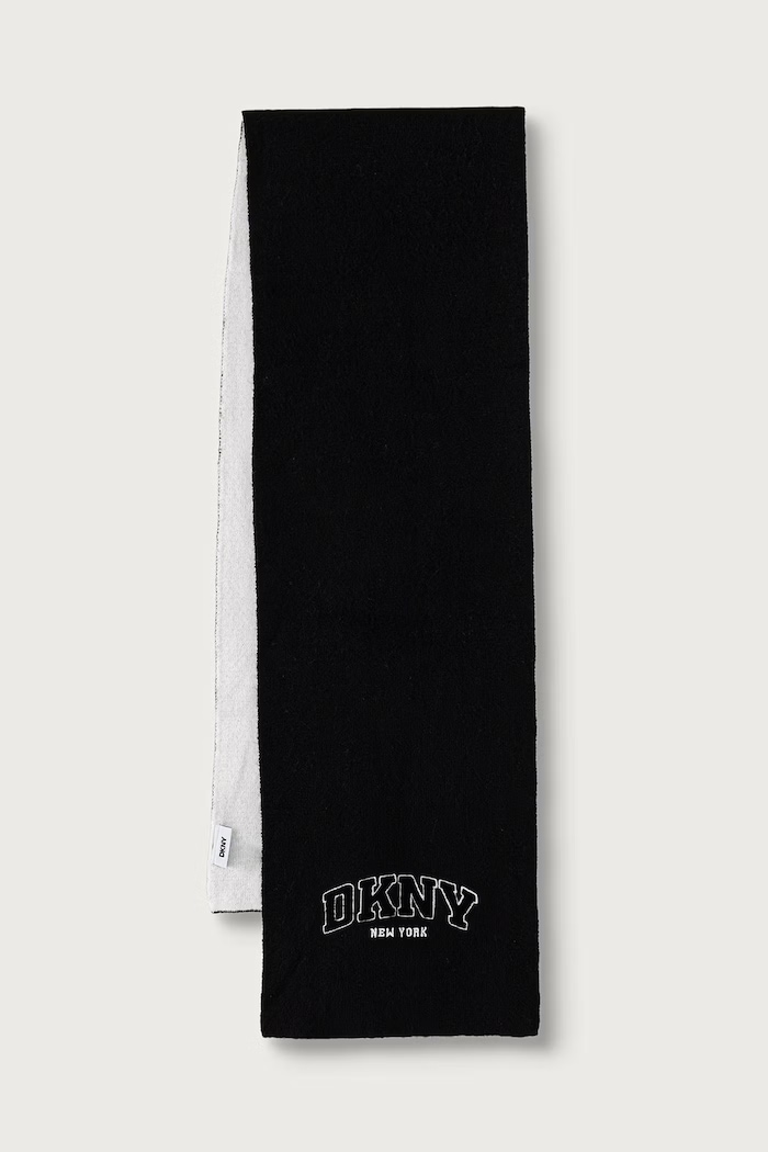 DKNY Szalik damski biały D6KS1864