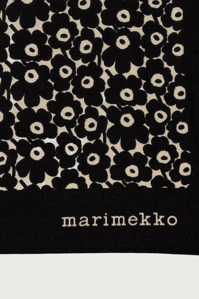 Akcesoria Marimekko apaszka damska bawełniana 090603 czarny