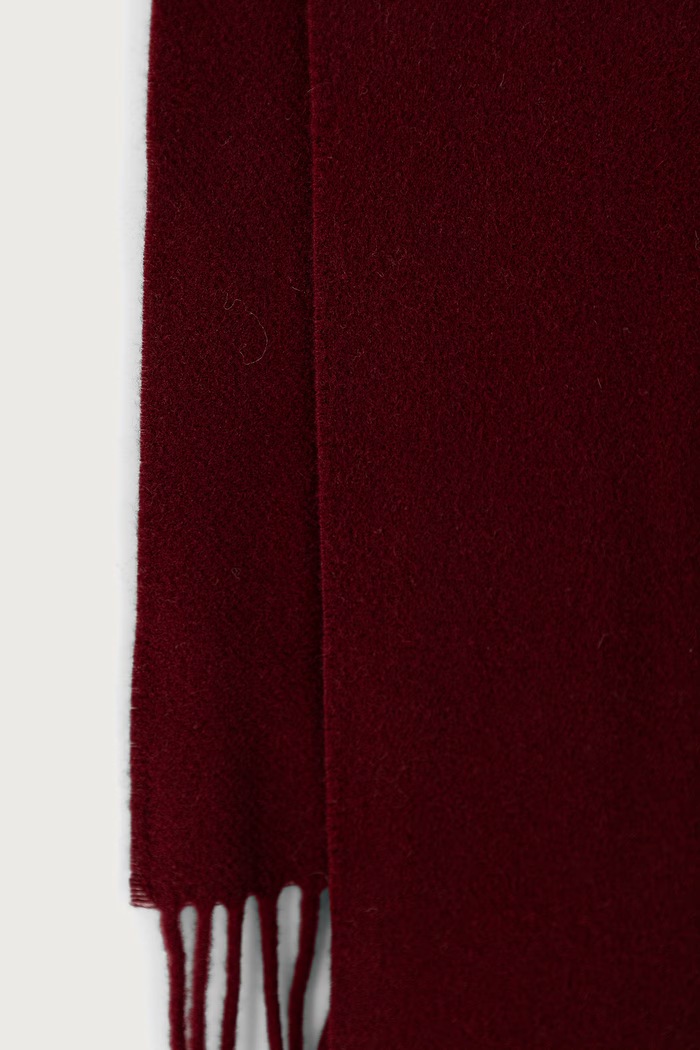 Accessories Max Mara Scarf wool Women's 2624546232600 maroon