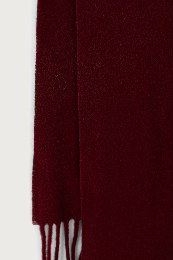 Accessories Max Mara Scarf wool Women's 2624546232600 maroon