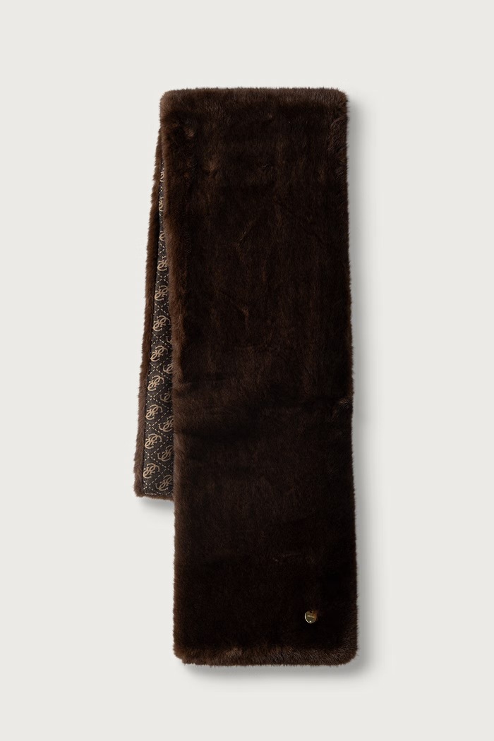 Guess Szalik damski brązowy AW5667.POL03