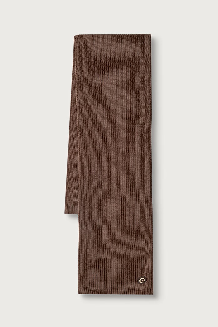 Guess Fular pentru femei din vâscoză maro AW5639.POL03
