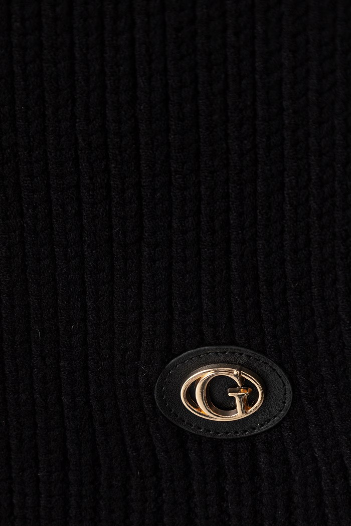 Guess Fular pentru femei din vâscoză AW5639.POL03 negru AW26