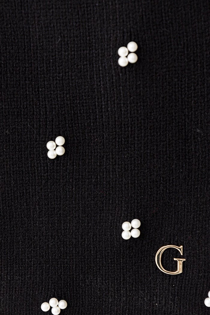 Guess Fular pentru femei din vâscoză AW5636.VIS03 negru AW26