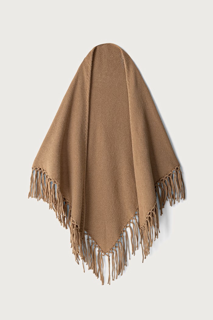 Weekend Max Mara Szalik damski wełniany WKATORNADO brązowy 2625746045600