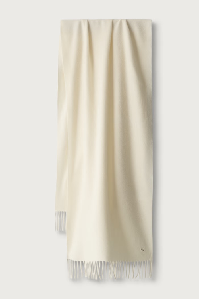 Weekend Max Mara Szalik damski wełniany WKASCOGLIO beżowy 2625546085600