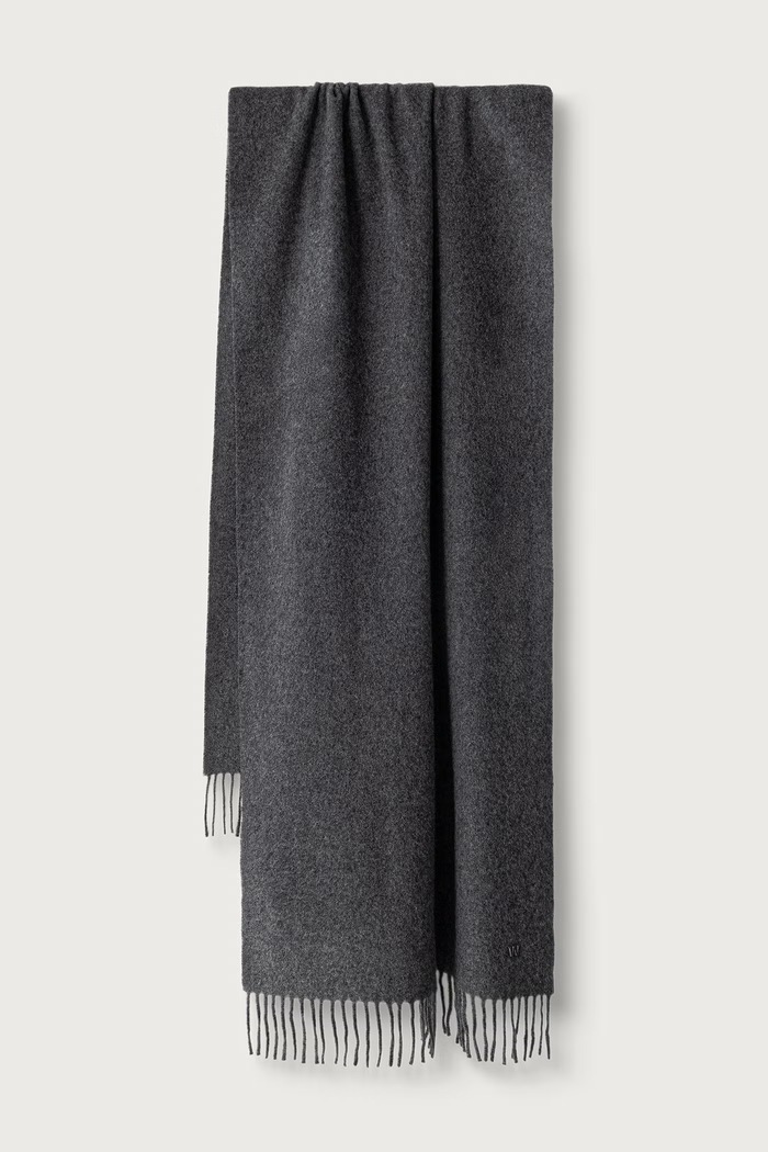 Weekend Max Mara Szalik damski wełniany WKASCOGLIO szary 2625546085600