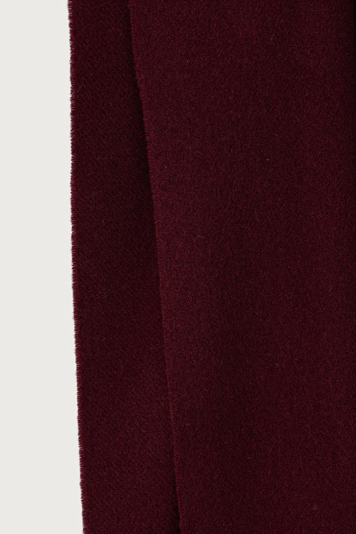 Weekend Max Mara Szalik damski wełniany WKASCOGLIO 2625546085600 bordowy AW26