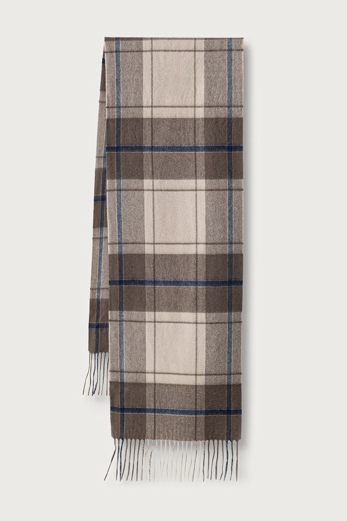 Weekend Max Mara Szalik kaszmirowy WKACATONE brązowy 2625546035600