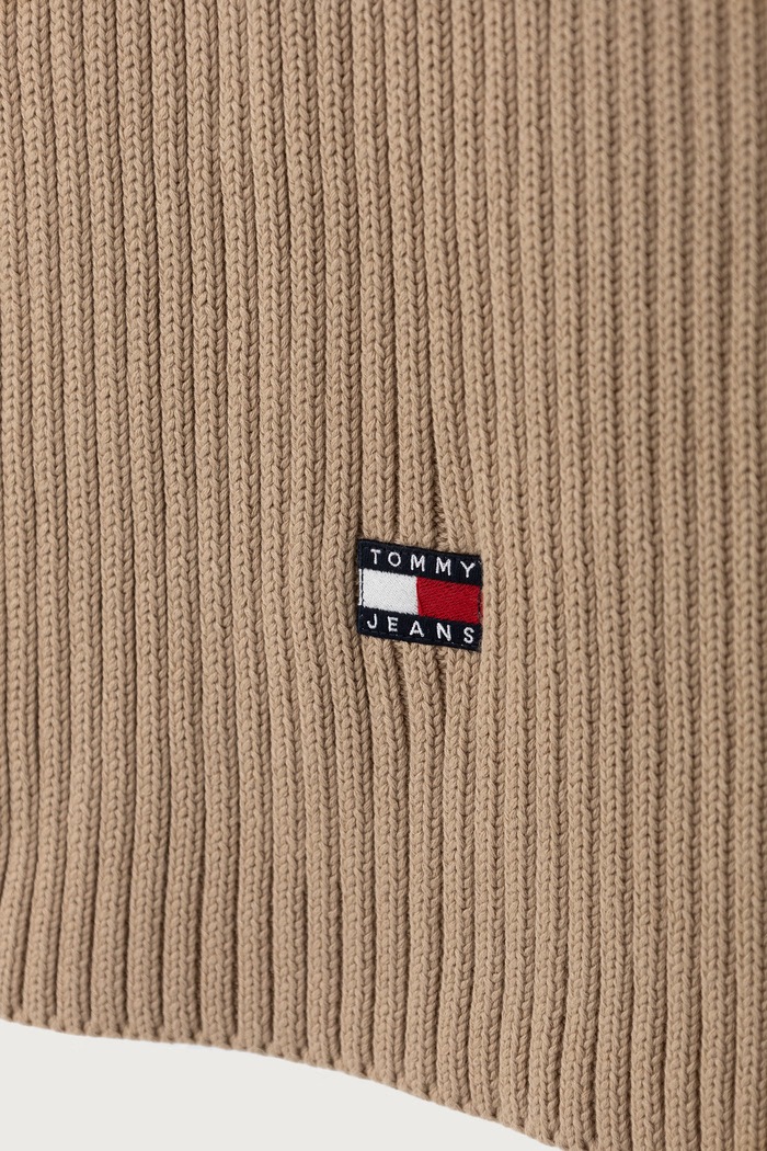 Tommy Jeans Šálik dámsky bavlnený AW0AW18983 béžová AW26