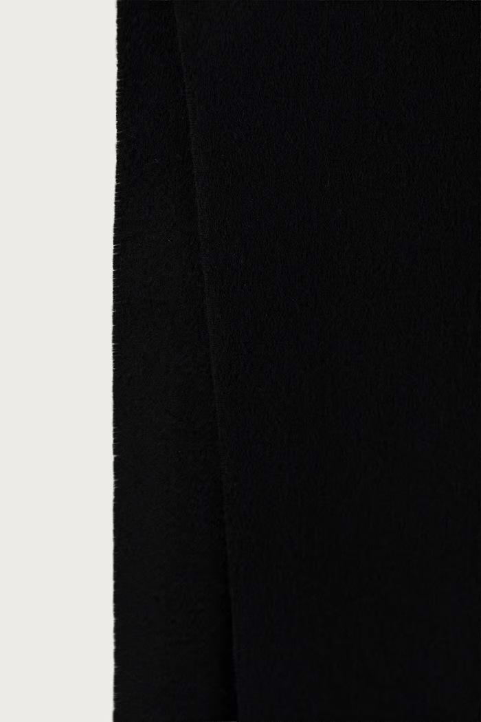 Akcesoria Tommy Hilfiger szalik damski kaszmirowy AW0AW19118 czarny
