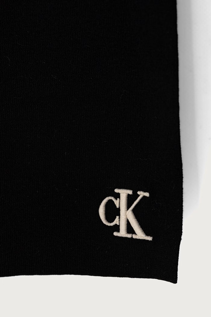 Calvin Klein Šála dámská s viskózou LV04F8099G černá AW26