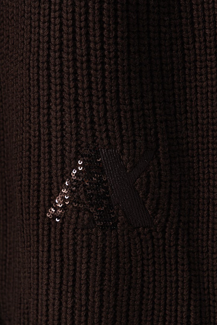 Doplnky Armani Exchange Šálik dámsky s vlnou XW003009.AF16604 hnedá