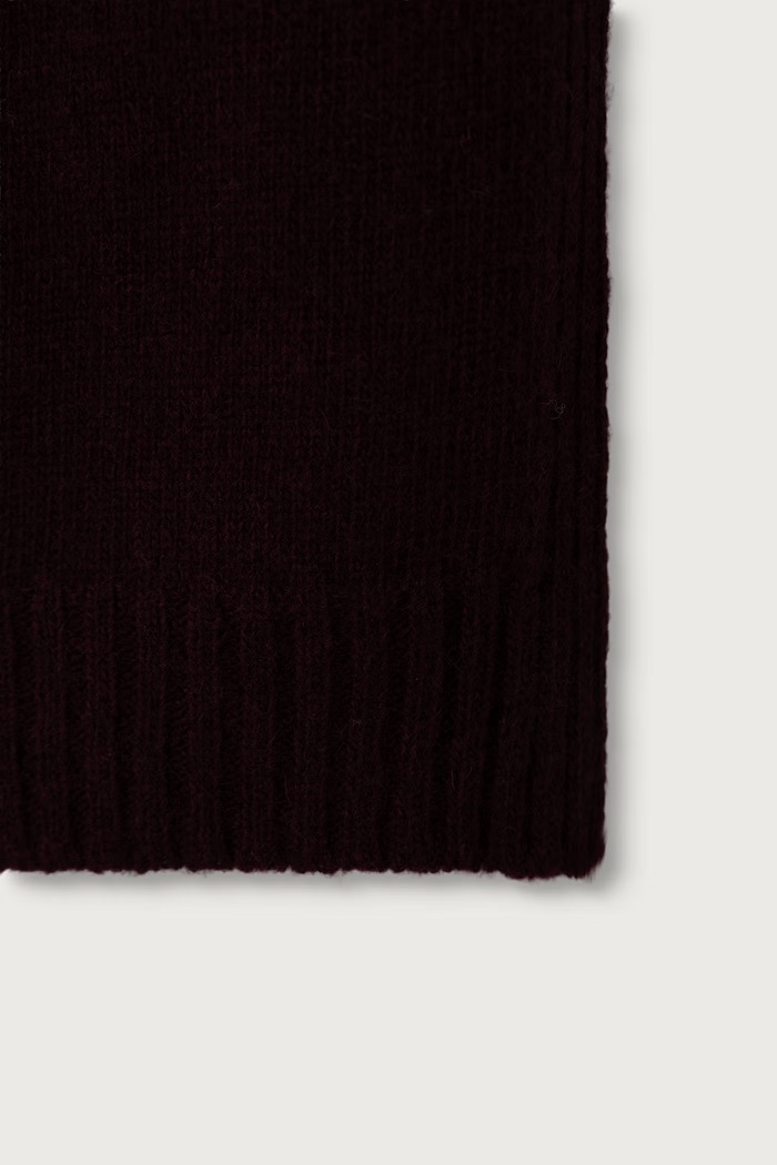United Colors of Benetton Šal ženski volneni 63UWVU00K vijolična AW26
