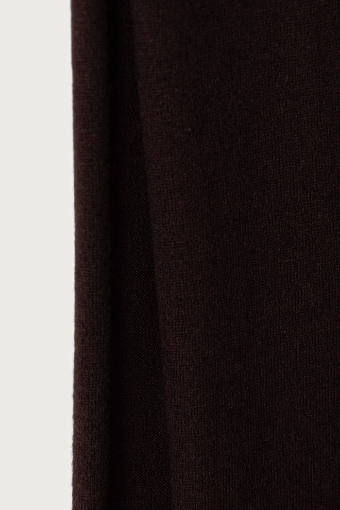 United Colors of Benetton Šála dámská s příměsí vlny 6T54VU00L hnědá AW26