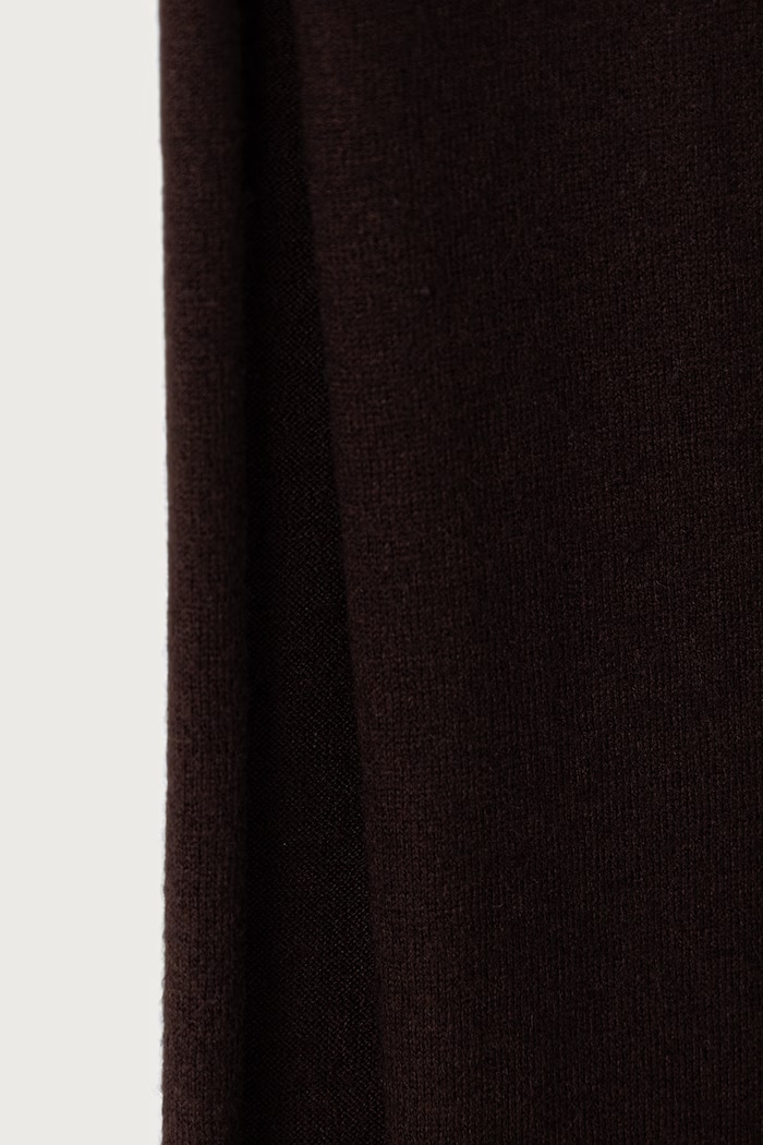 United Colors of Benetton Šála dámská s příměsí vlny 6T54VU00L hnědá AW26