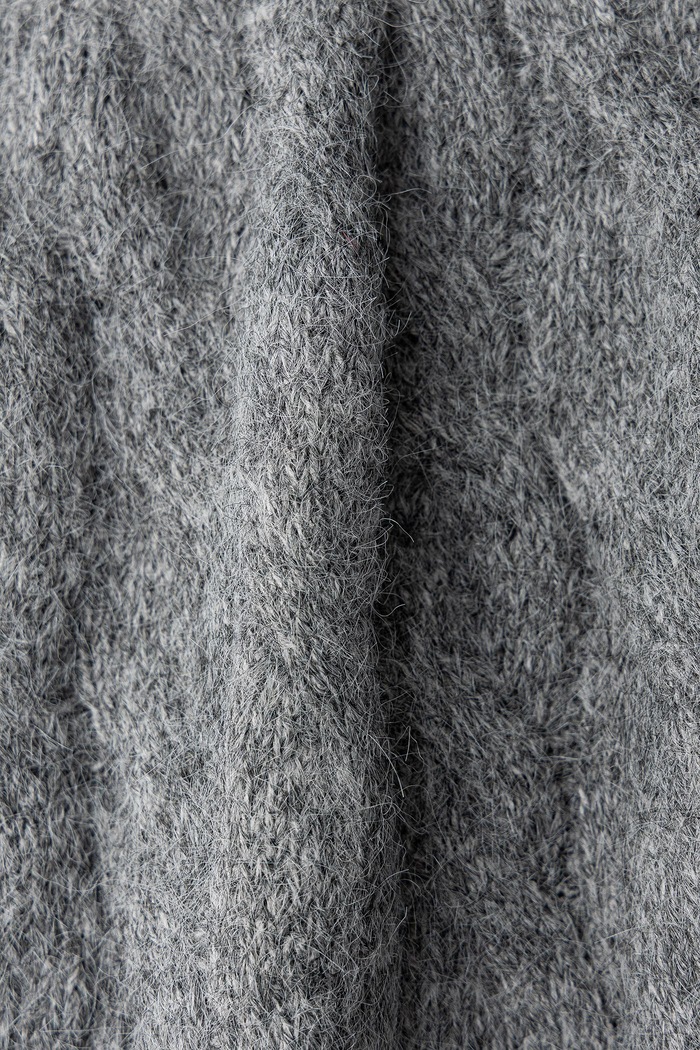 Akcesoria Liu Jo Szalik damski z dodatkiem wełny 2F6025.MA40S szary