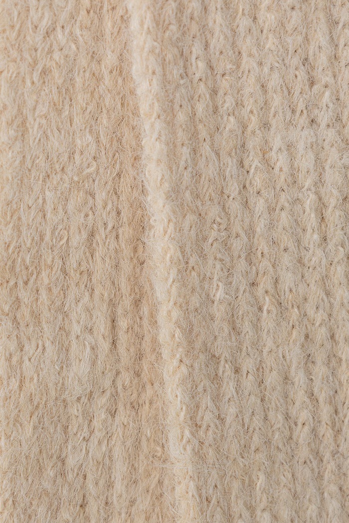 Akcesoria Liu Jo Szalik damski z dodatkiem wełny 2F6018.MS053 beżowy