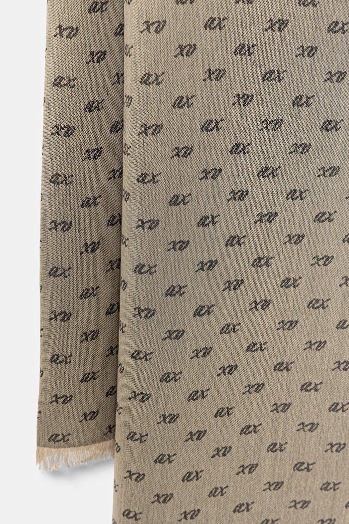 Armani Exchange szalik damski XW003041.AF28476 szary AW26