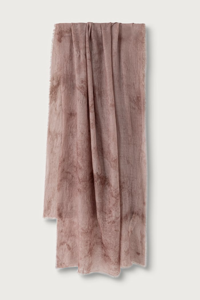 Weekend Max Mara Szal damski wełniany WKASENIOR różowy 2625546024600