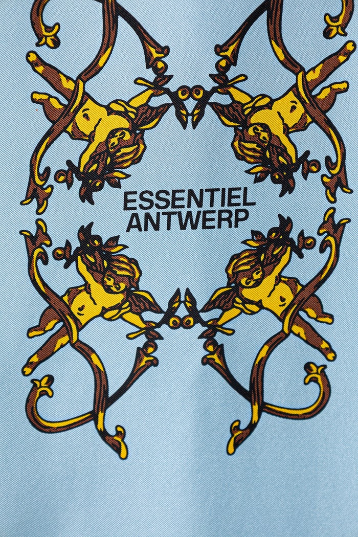 Essentiel Antwerp Chusta damska jedwabna Kontact Kontact.K2ST multicolor AW26