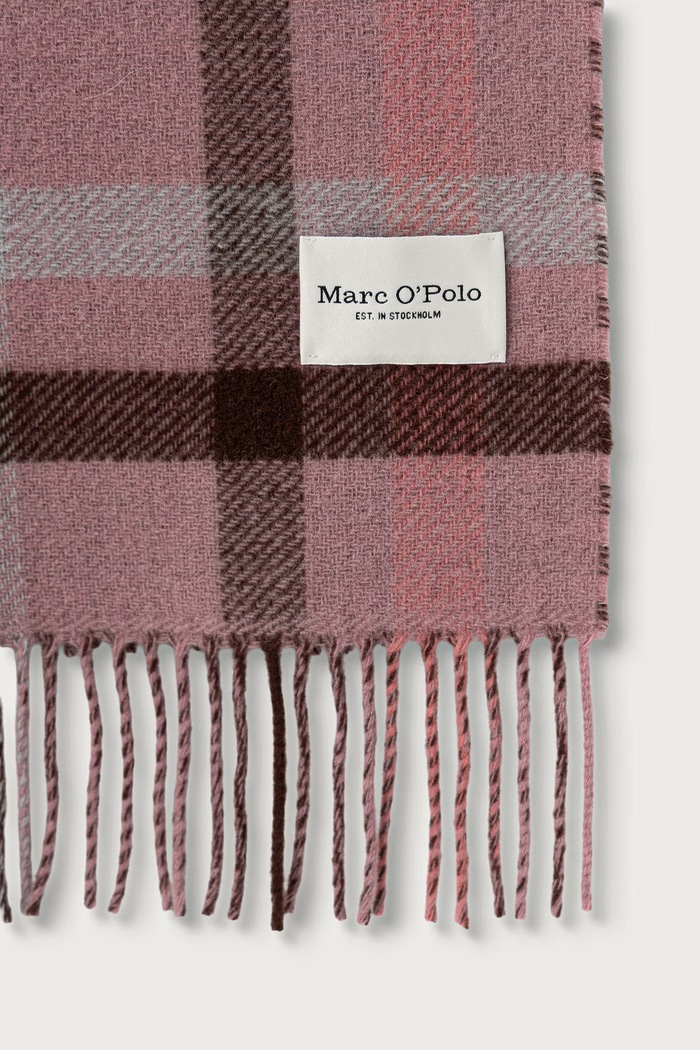 Marc O'Polo Šál dámský vlněný 5000012999 růžová AW26